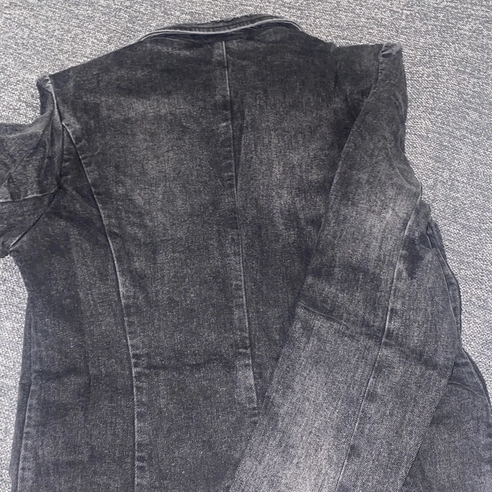 NEW! LNDN‎ Black Denim Blazer XS